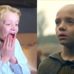 Dextel Ansell and him as Egg (Image: X, HBO)