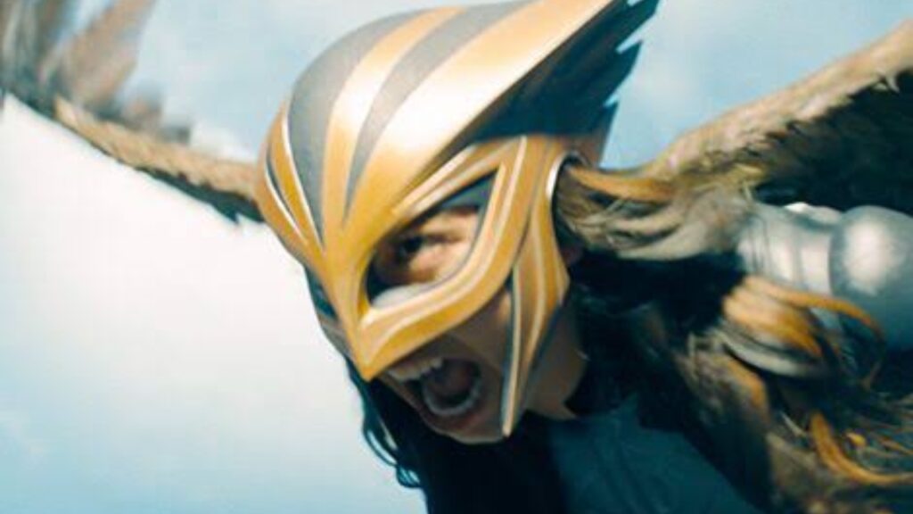 Hawkgirl in 'Superman' (Image: Warner Bros) 
