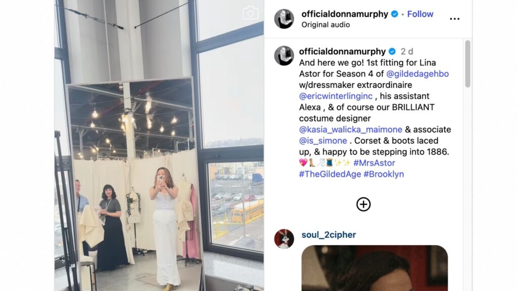 Donna Murphy's Insta Post