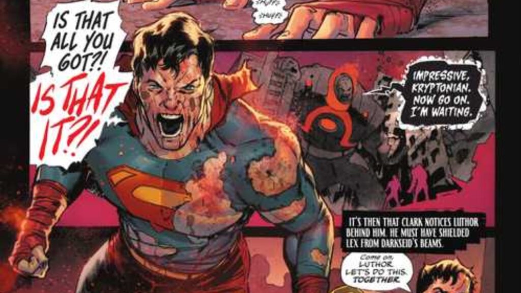 Lex and Superman in DC KO (Image: DC)