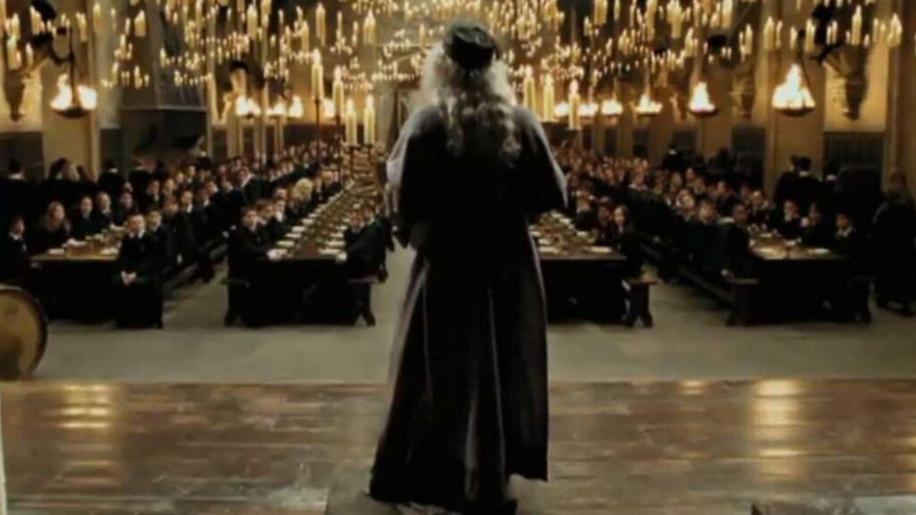 Dinner in Prisoner of Azkaban