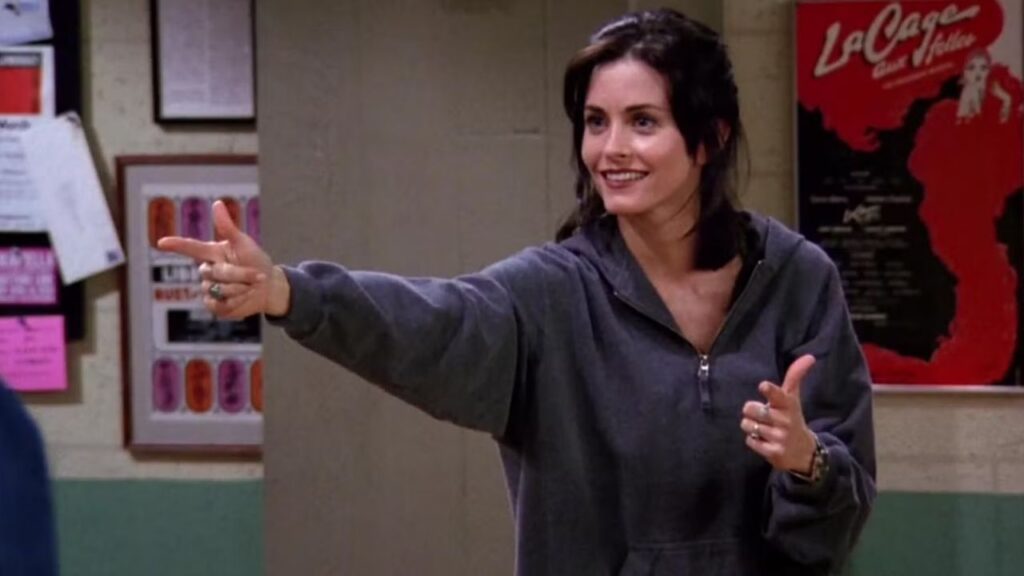 Monica on 'Friends'