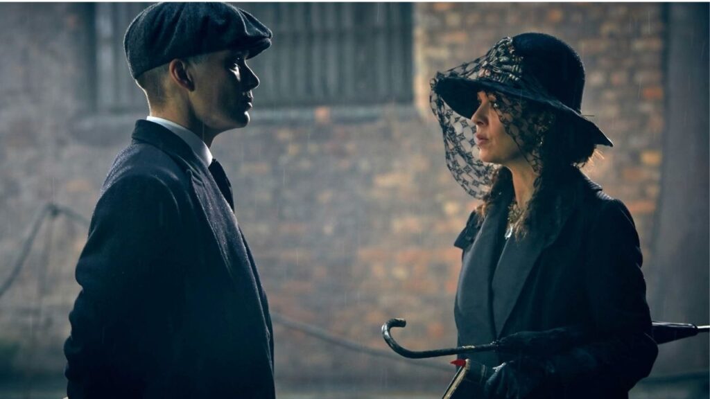 Thomas Shelby and Helen Mccrory in Peaky Blinders