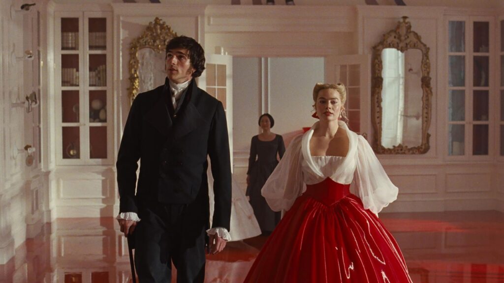 Heathcliff and Cathy in 'Wuthering Heights' (Image: Warner Bros)