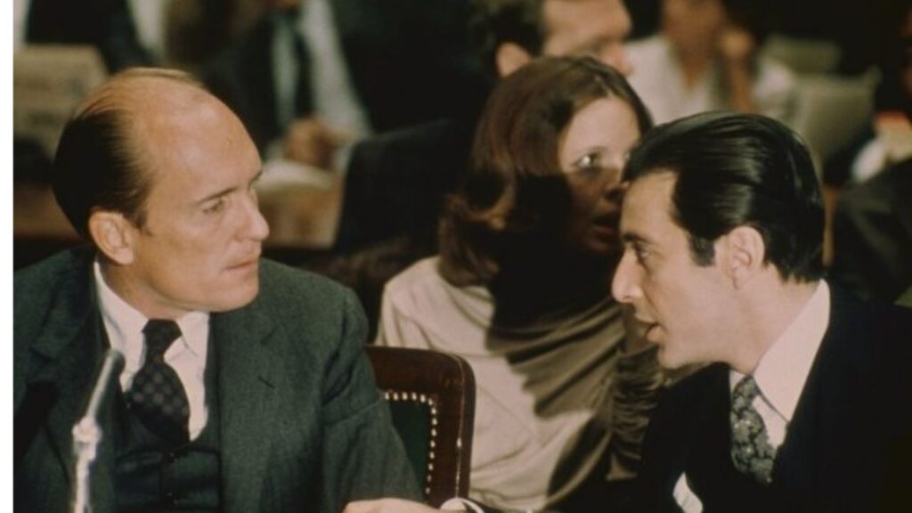 Al Pacino and Robert Duvall in the Godfather II