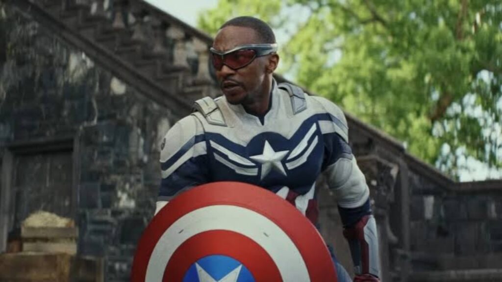 Sam Wilson as Cap (Image: Marvel)