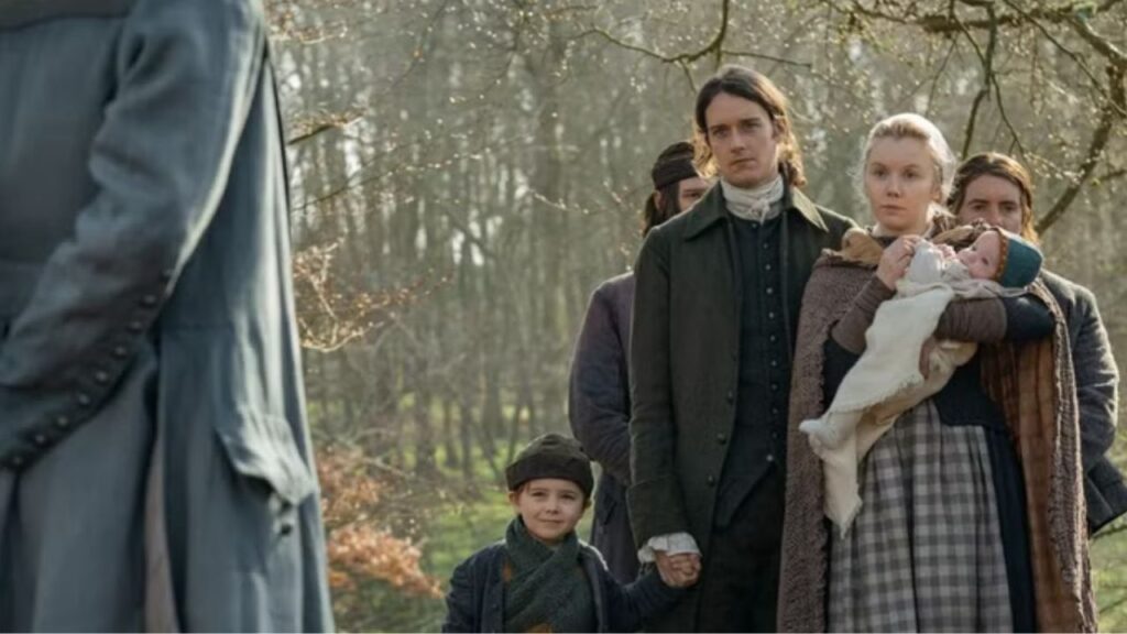 Fergus and Marsali's family from Outlander