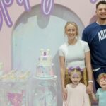 QB1 To Party Planner: Patrick Mahomes Hits Peppa Pig Theme Park For Sterling’s 5th Patrick Mahomes with his family