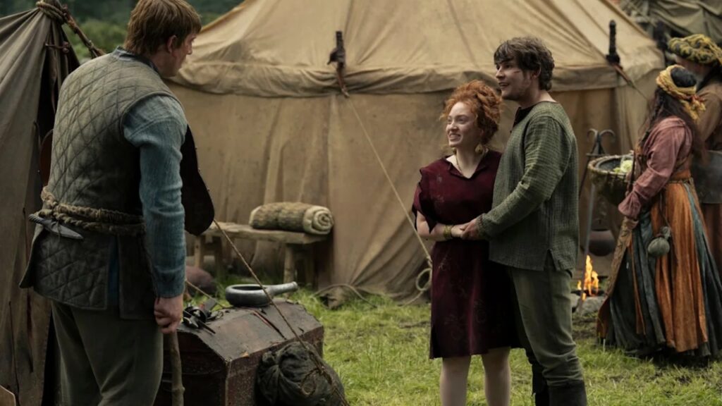 Red in 'A Knight of the Seven Kingdoms' (Image: HBO)