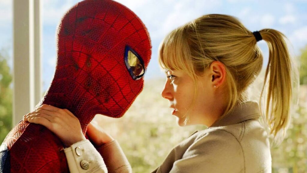 Andrew Garfield as Spider-Man (Image: Sony)