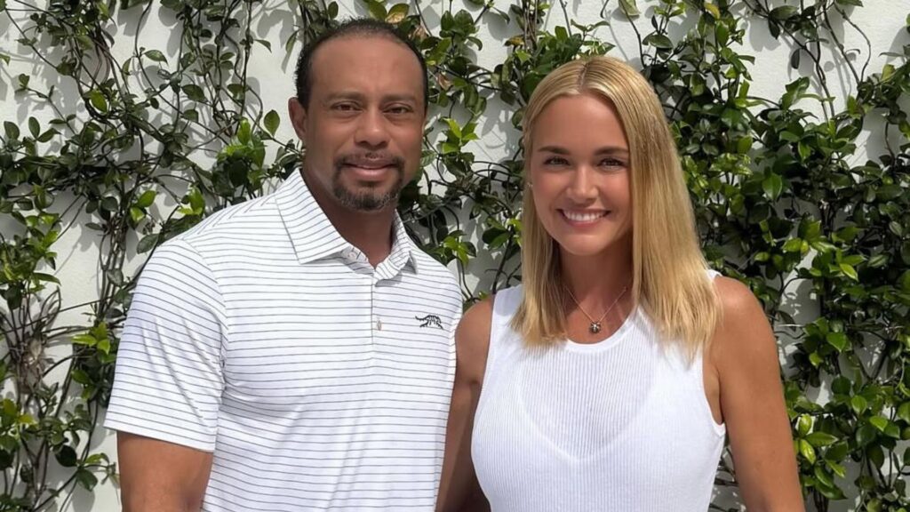Tiger Woods with Vanessa Trump