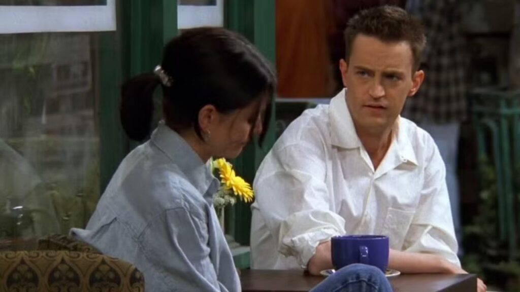 Chandler and Monica from Friends