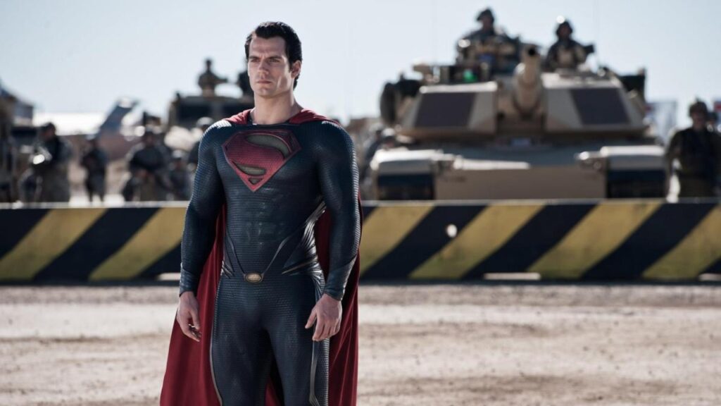 Henry Cavill as Superman (Image: Warner Bros)