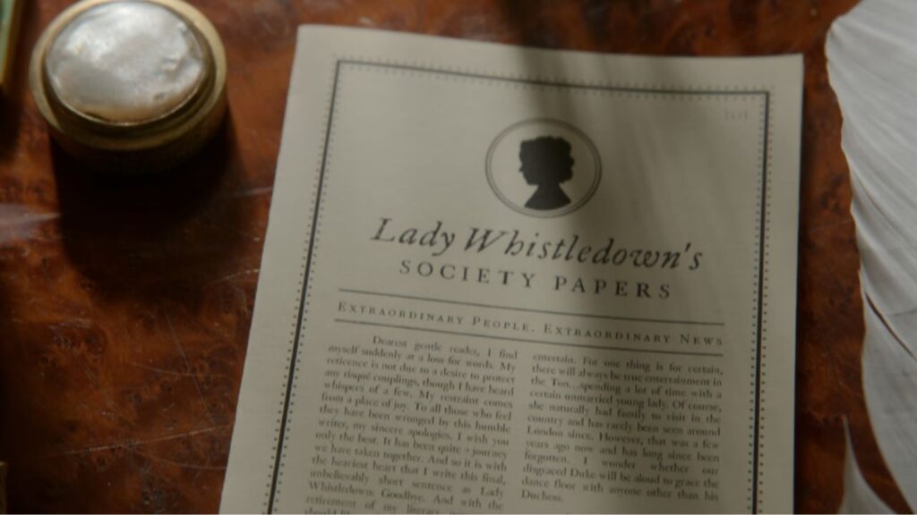 Lady Whistledown's Society Papers