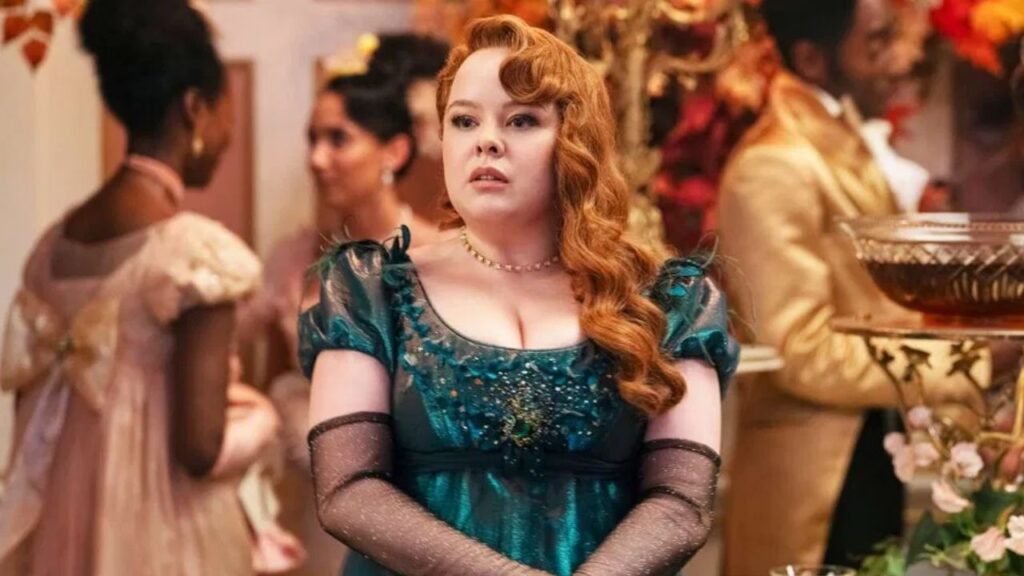 Penelope as Lady Whistledown