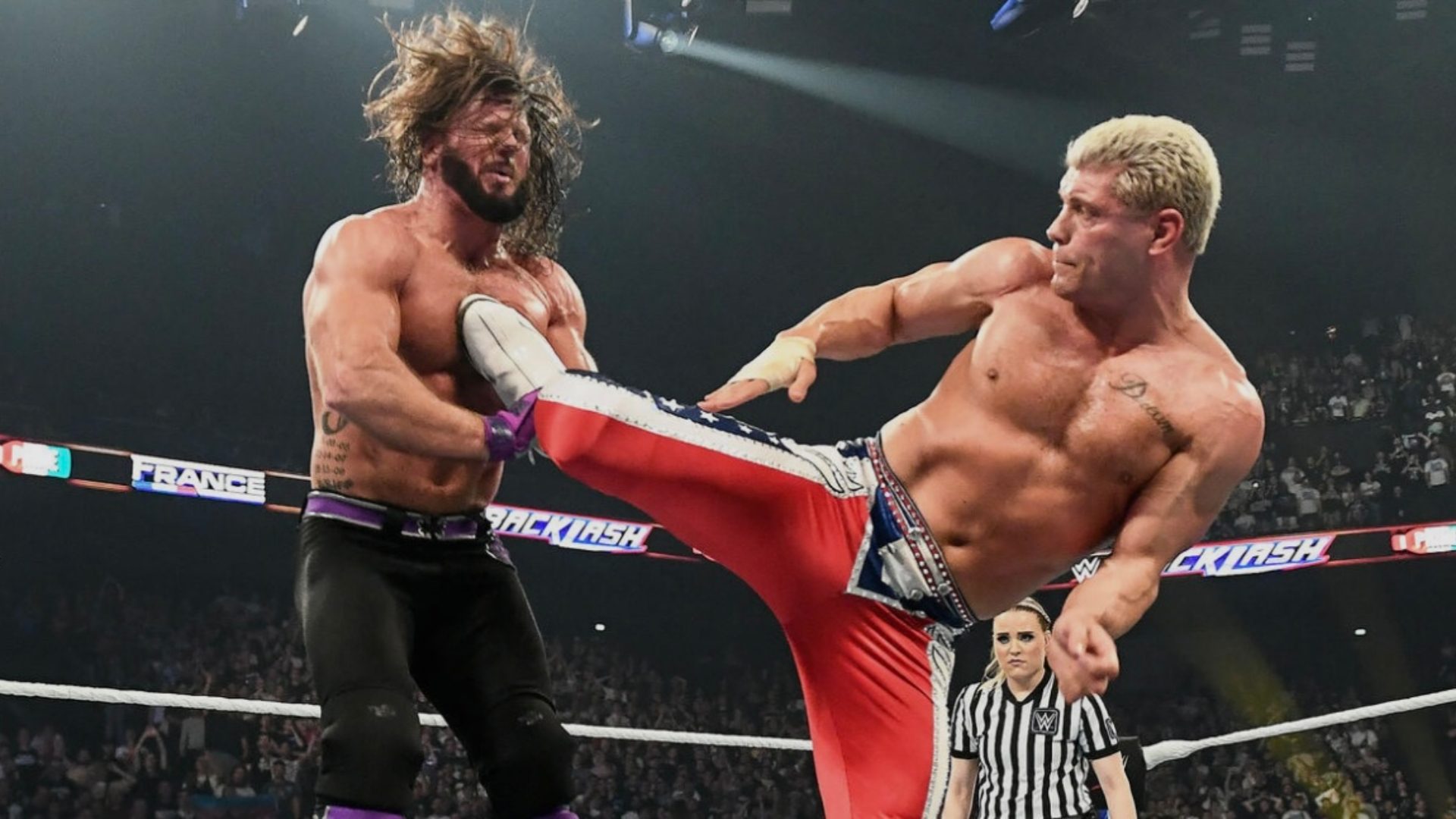 3.⁠ ⁠AJ Styles vs. Cody Rhodes — Backlash France