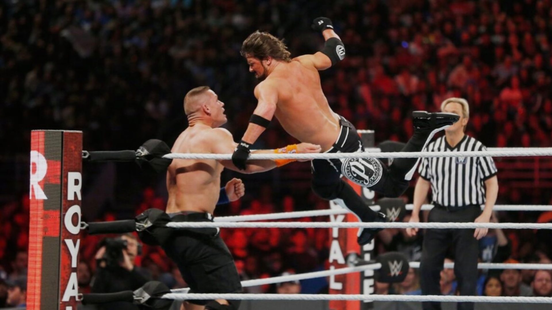 1.⁠ ⁠AJ Styles vs. John Cena — Royal Rumble 2017