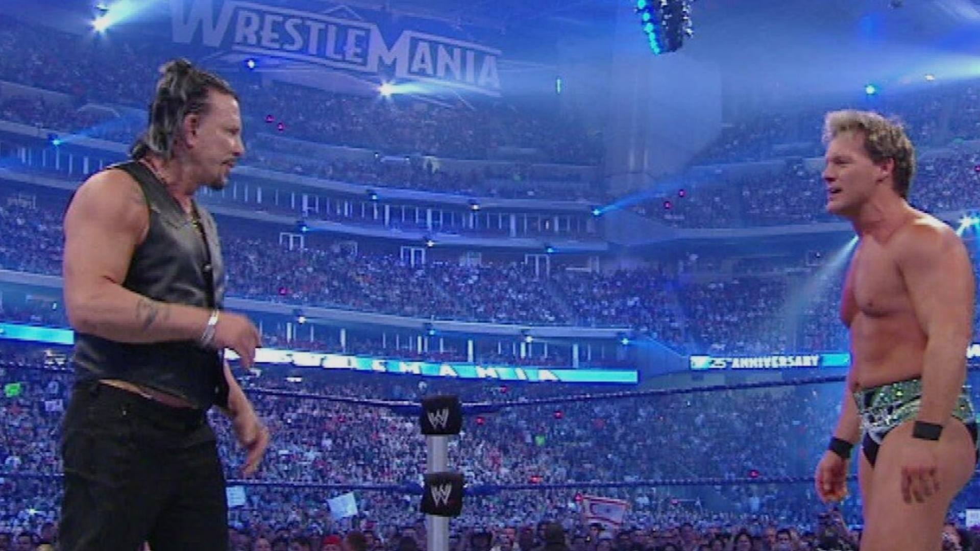 4.⁠ ⁠Chris Jericho vs. Mickey Rourke — WrestleMania 25