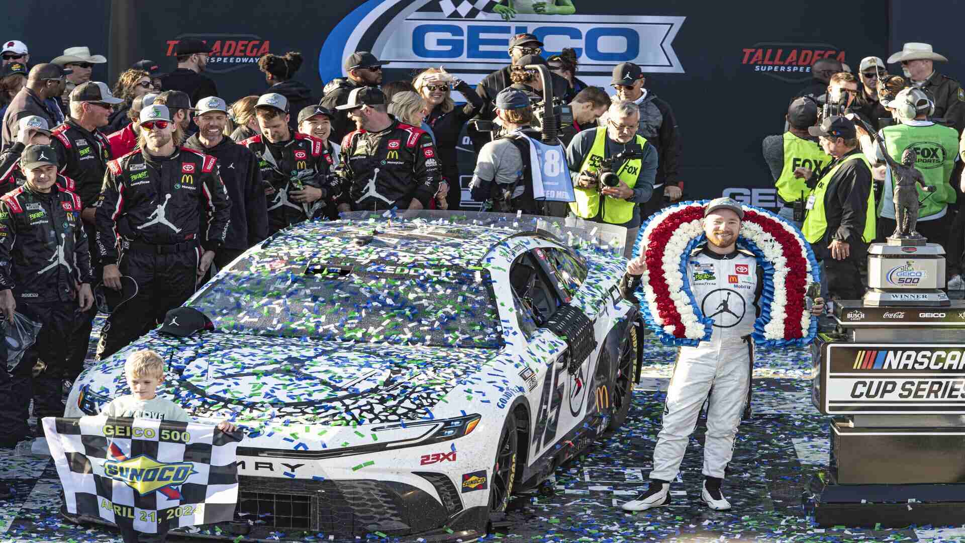 7. 2024 Talladega (Spring) – Tyler Reddick
