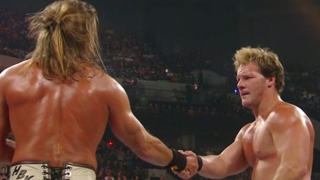 Chris Jericho and Shawn Michaels (Image: WWE)