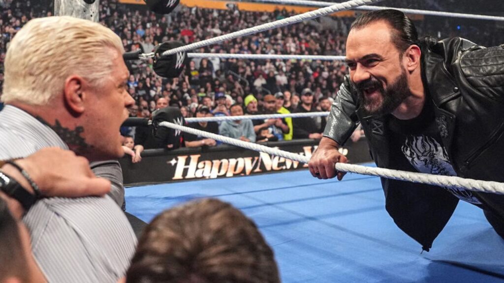 Drew McIntyre and Cody Rhodes 