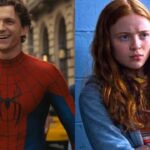 Spider-Man and Sadie Sink in 'Stranger Things' (Image: Marvel, Netflix))
