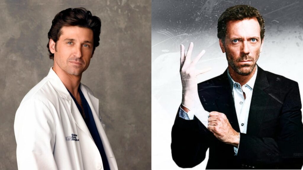 Dr. Derek Shepherd and Dr. Gregory House