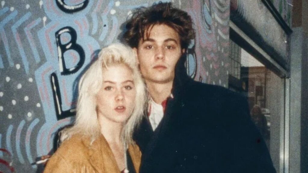 Christina Applegate and Johnny Depp