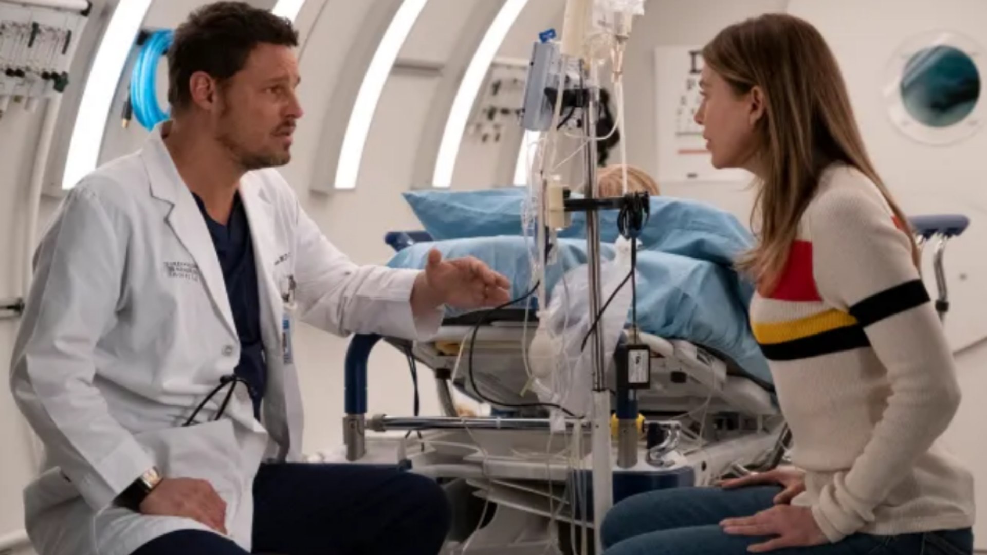 8. Alex Tells on Meredith During the Clinical Trial