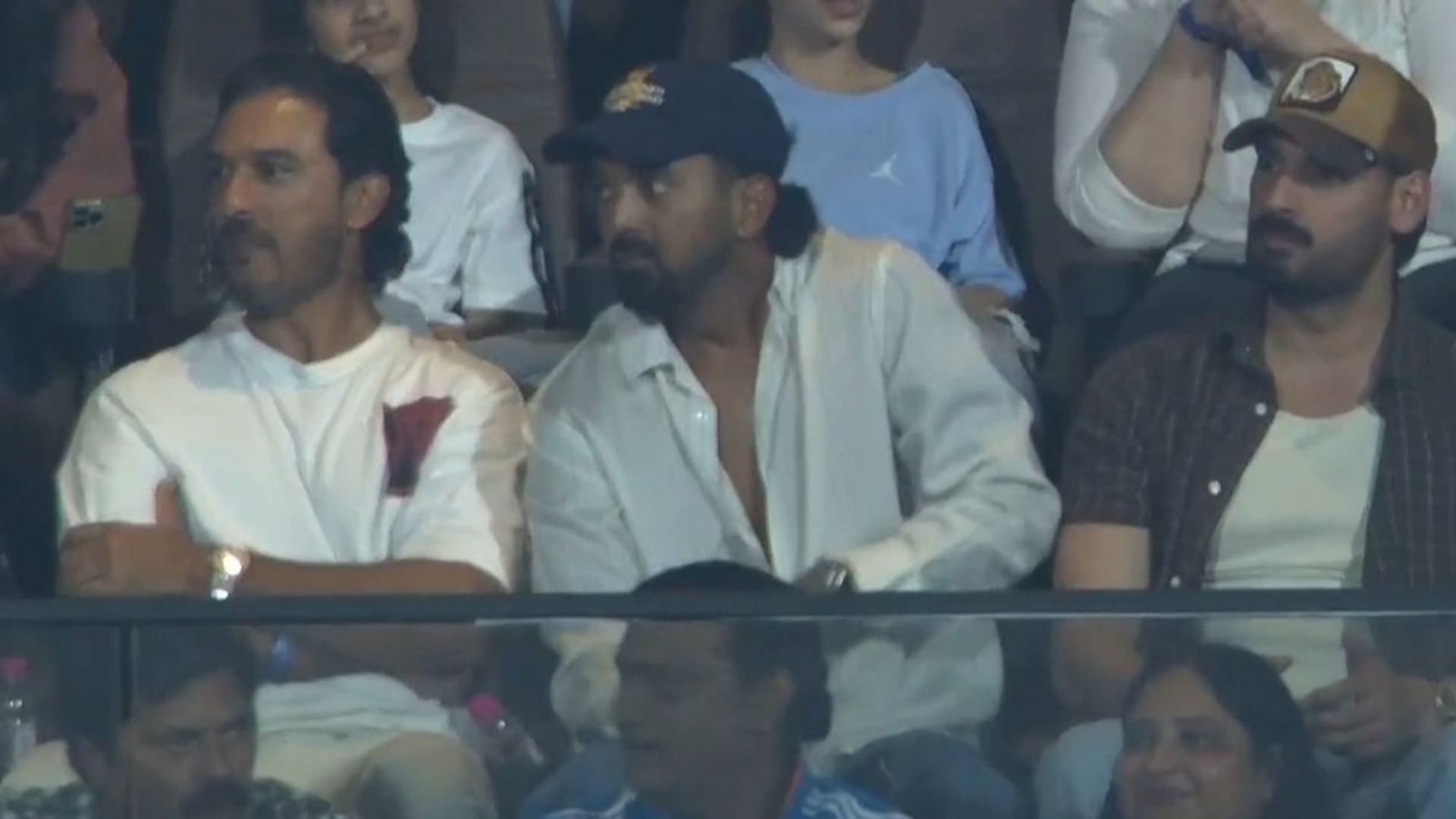 KL Rahul and Ahaan Shetty