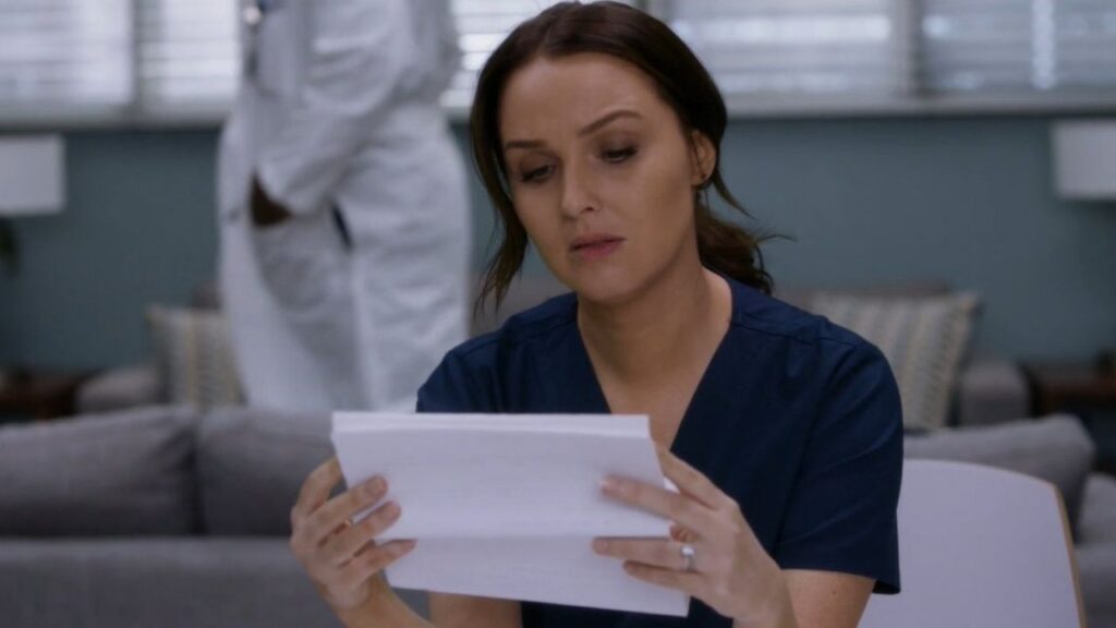 Alex Karev’s Letters Goodbye
