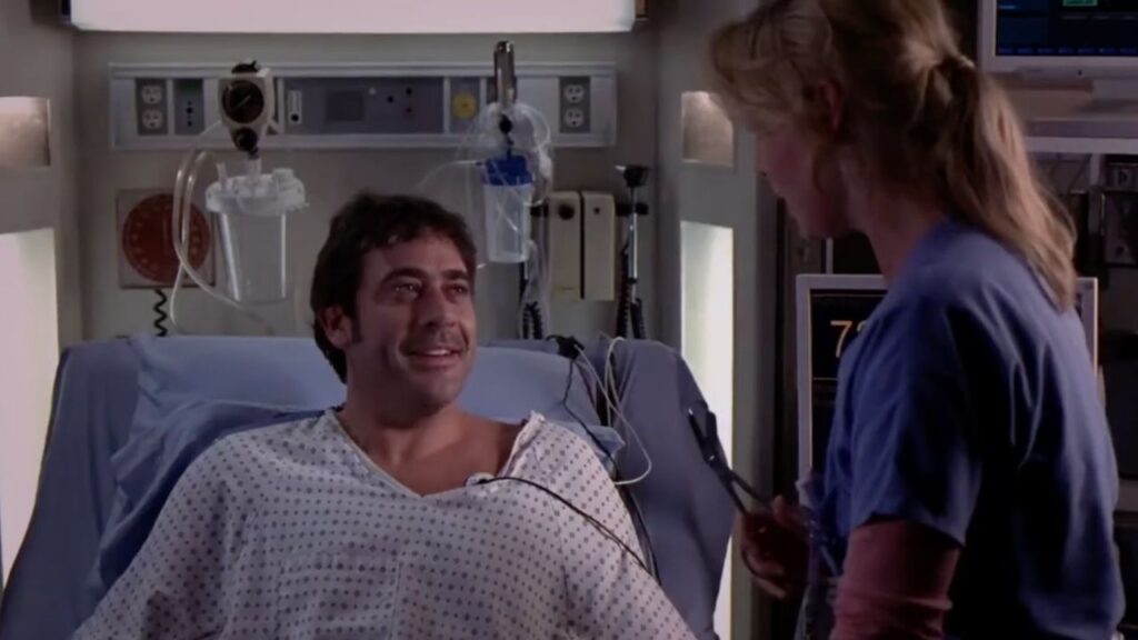 Izzie Cutting Denny’s LVAD Wire