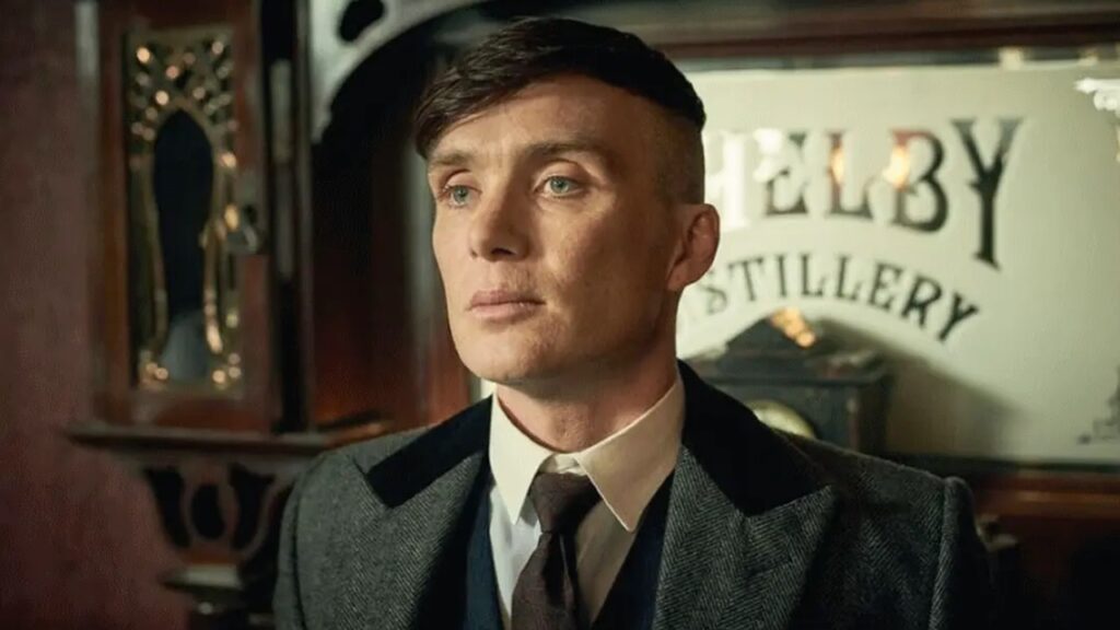 Cilian Murphy as Thomas Shelby in Peaky Blinders (Image: Netflix)