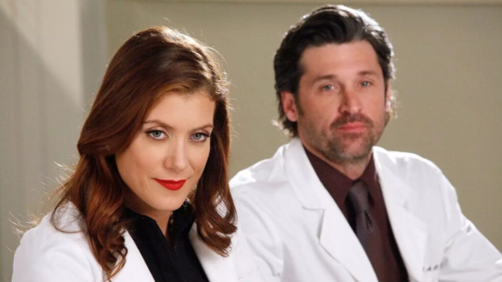 Derek And Addison in 'Grey's Anatomy'