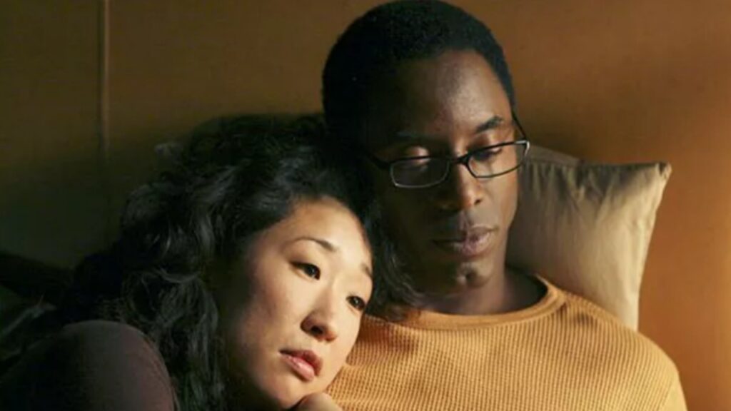 Christina and Burke in 'Grey's Anatomy'