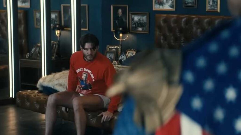 'The Boys' S5 (Image: Amazon) Soldier Boy in 'The Boys' S5 (Image: Amazon)