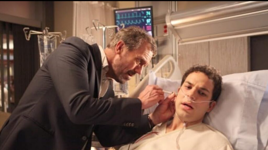 House with a patient in 'House M.D.'