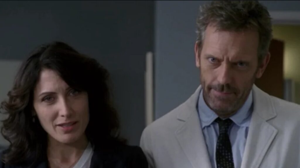 House and Cuddy in 'House M.D.'