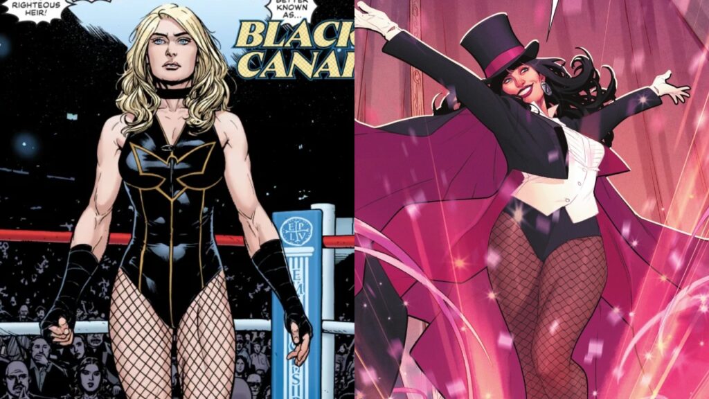 Black Canary and Zattana (Image: DC)