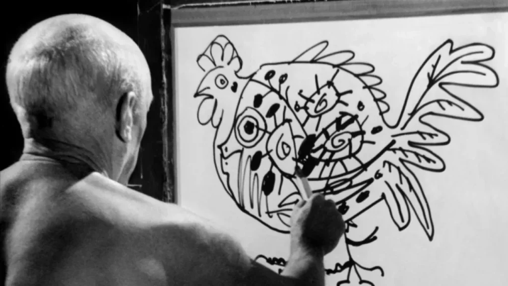 Le Mystère Picasso (Image: Henri-Georges Clouzot)