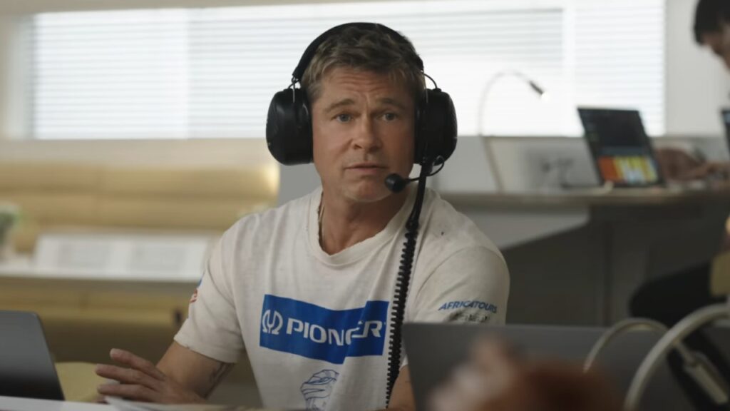 Brad Pitt in F1-The Movie (Image: Apple Studios)