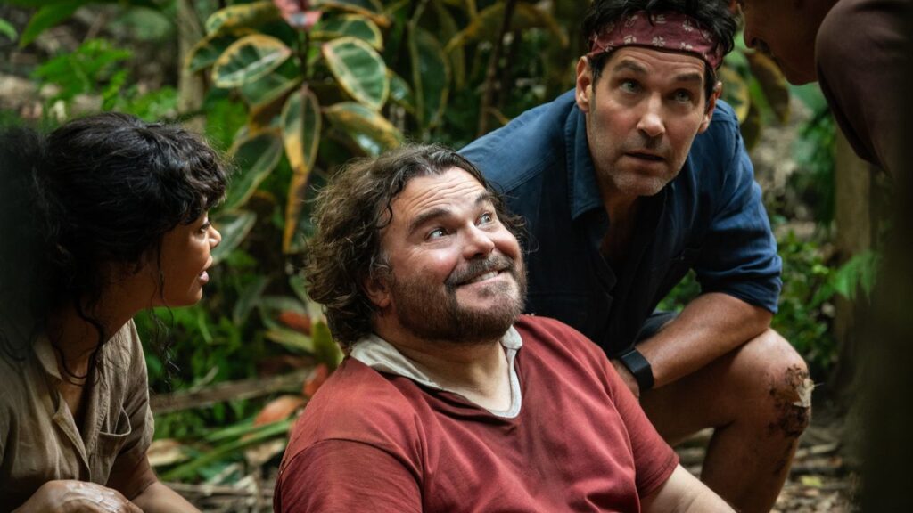 Jack Black in Anaconda (Image: Sony Pictures)