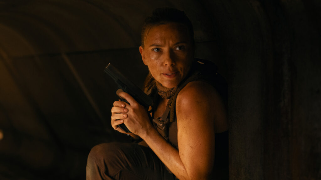 Scarlett Johansson in Jurassic World: Rebirth (Image: Universal Pictures)