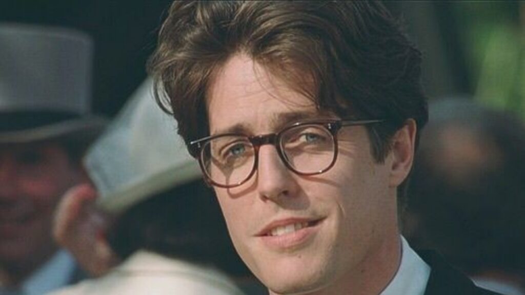 Hugh Grant in Four Weddings and a Funeral