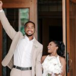 Simone Biles and Jonathan Owens