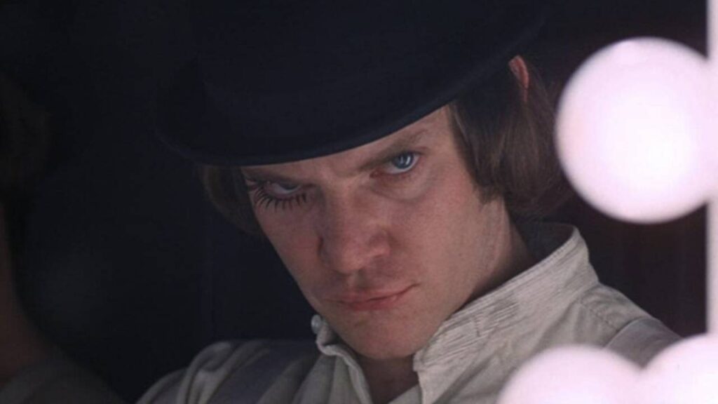 Alex DeLarge in 'A Clockwork Orange'