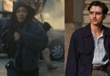 Teyana Taylor in One Battle After Another and Timothee Chalamet in Marty Supreme (Image: Warner Bros. and A24)