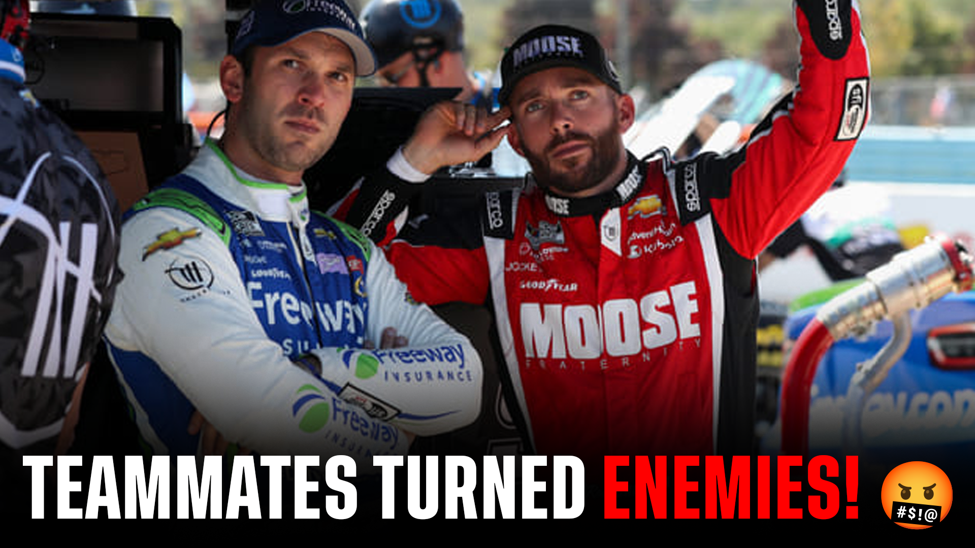 NASCAR Teammates Who Turned into Bitter Rivals
