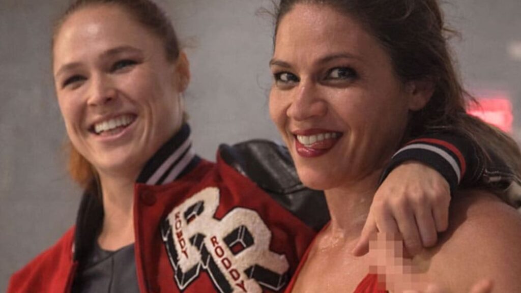 Ronda Rousey and Marina Shafir