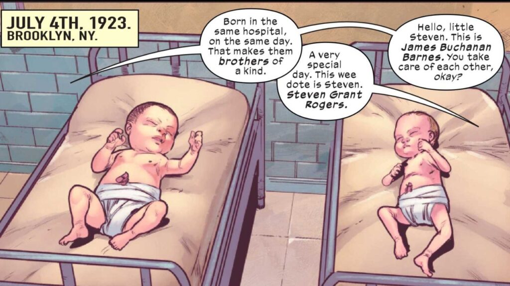 Bucky and Steve (Image: Marvel)